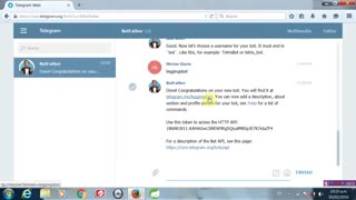 ساخت بوت تلگرام 3