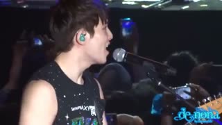 فن کم کنسرت BlueMoon آهنگ TryAgainSmileAgain فوکوس جونگ هیون