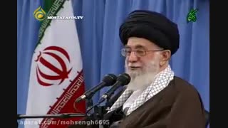 غلط زیادی آمریکایی ها و پاسخ امام خامنه ای