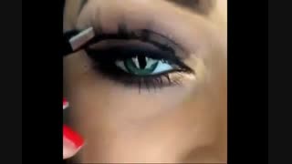 فیلم آموزشی خودآرایی چشم پارت 4