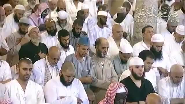 صوت نماز امام جماعت مکه