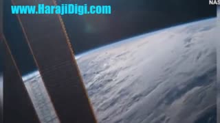 کلیپ فوق العاده زیبا از طلوع خورشید از ایستگاه فضایی