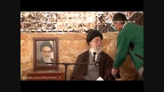 دیدار خانواده شهدای لشکر فاطمیون با رهبر انقلاب