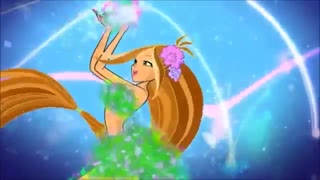 Winx club Flora all transformations up to Tynix