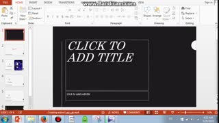 روش تبدیل پاورپوینت به ویدیو...