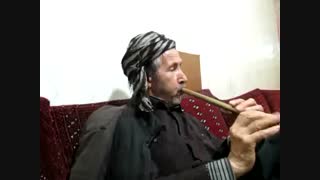 نوای شمشال(نی) تنها یار و همدم هنرمند 80 ساله مریوانی