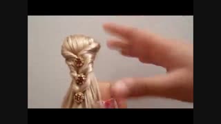 ❤آموزش مدل موی باربی❤