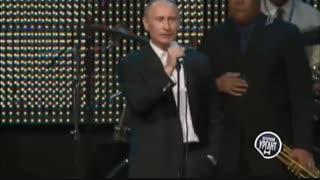 ظاهر شدن  رییس جمهور روسیه "پوتین" در برنامه   The Voice و حیرت زدگی داوران