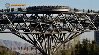 تایم لپس  ( پل طبیعت )  تهران