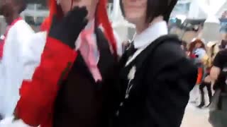 کاسپلیر های خادم سیاه. ( خنده دار)