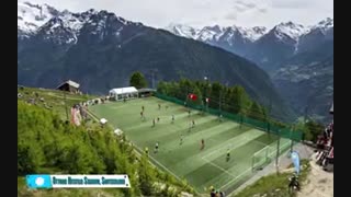 زیبا ترین زمین های فوتبال جهان