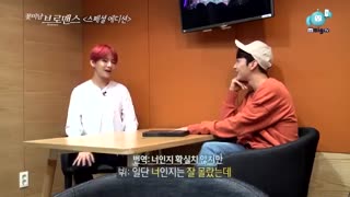 V and minjae celebraty bromance special  edition