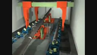 Subsea pipelines S-lay/فیلم لوله گذاری در دریا به روشS