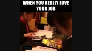 وقتی که کارت رو دوست داشته باشی