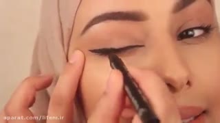 روش کشیدین خط چشم