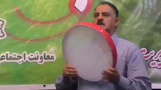 مدیحه سرایی اقای حاج بهرام محمودی در همایش چهره خای ماندگار افتری (تهران)