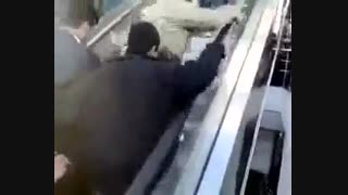 افتتاح پله برقی در خرم آباد
