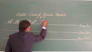 خط شکسته انگلیسی