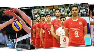 ورود تیم والیبال ایران به المپیک مبارک باد.