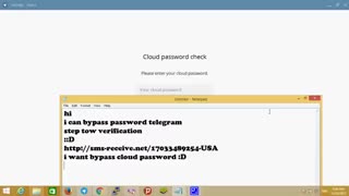 Telegram bypass password tow-step verification