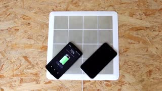 ساخت برچسب شارژ بی‌سیم تلفن ‌همراه