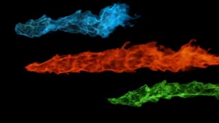 ویدیوی صحنه‌ آهسته‌ی آتشی به رنگ رنگین کمان | گجت نیوز