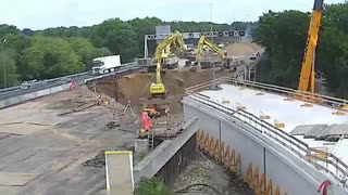 تایم لپس ساخت تونل زیرگذر تنها در دو روز | گجت نیوز