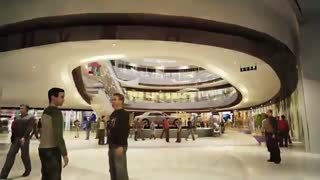 انیمیشن معماری مجتمع تجاری Petrovsky