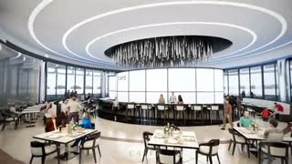 انیمیشن معماری شاپینگ مال Starlight