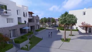انیمیشن معماری شهرک ویلایی مسکونی "Barwa"