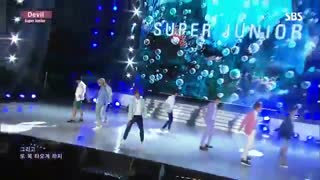 Super Junior(슈퍼주니어) - Devil(데빌) @인기가요