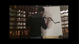 نقاشی زیبا از مرتضی پاشایی