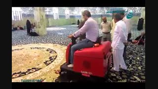 سوئیپر slalom/ جارو کردن مساجد/ جارو بزرگ سرنشین دار/ بهداشت مکان های فرش شده وسیع