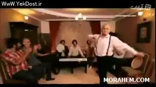 رقص اکبر عبدی در شام ایرانی(طنز)