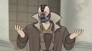 گفت و گوی BANE با خبرنگاران(دوبله پارسی)