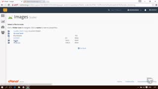 آموزش Cpanel - قسمت 12 بخش ویرایش عکس ها Images
