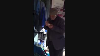 خوردن بستنی خیلی جالب