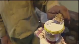 ببینید زهرمار با خون انسان چه میکند!!!!