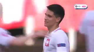لهستان 1 - 0 ایرلند شمالی ( گل های بازی )