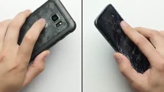 تست سقوط گلکسی اس 7 در برابر گلکسی اس 7 اکتیو