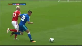 ولز 2 - 1 اسلواکی ( خلاصه بازی )