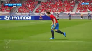 شبیه سازی بازی اسپانیا - جمهوری جک در فیفا 16