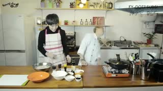 Let's Cook New Years' Food with #GOT7! اشپزی گات سون خخخخخخخ