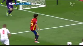 اسپانیا 1 - 0 جمهوری چک ( خلاصه بازی )