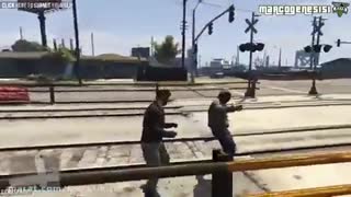 پنجاه لحظه جالب و خنده دار GTA V