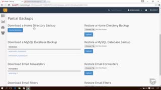 آموزش Cpanel - قسمت 14 تهیه پشتیبان از سایت با Backup