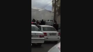 سوتی آمبولانس در حادثه تبریز