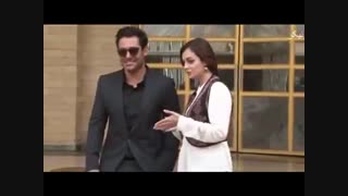 محمدرضاگلزار و دیا میرزا در فیلم سلام بمبئی