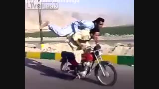 کاری که فقط یک ایرانی میتونه بکنه