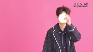 woohyun160615 THE STAR MAGAZINE Photoshoot Making .